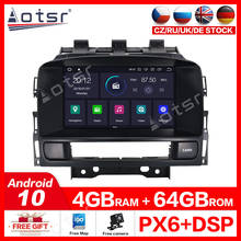 Radio Multimedia con GPS para coche, reproductor con Android 10,0, 64 GB, reproductor de DVD navegador GPS, unidad principal, grabadora, 2010-2013 para Opel Astra J, estéreo 2024 - compra barato
