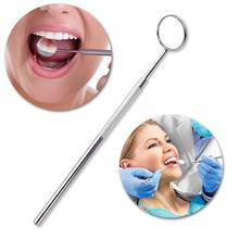Stainless Steel Dental Mirror Dental Hygiene Oral Bleaching Tool Mouth Mirror Dentist Pick Tool Care Teeth Whitening Tooth Clean 2024 - buy cheap
