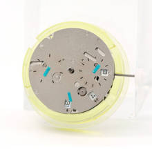 Прочные металлические механические часы с календарем и датой, автоматический механизм, замена для DG 3836, запчасти для инструментов для ремонта движения 2024 - купить недорого