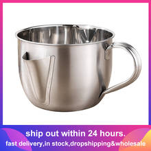 1000ML Multi-use Stainless Steel Gravy Oil Soup Fat Separator Grease Oiler Filter Strainer Bowl Home Kitchen Cooking Tools 2024 - buy cheap