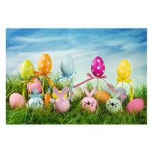 Cute toy bunny for Easter photo backdrops vinyl newborn photographic backgrounds for photography Studio props fotografia GE-182 2024 - buy cheap