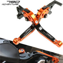 FOR Adventure R 790 ADV 2017 2018 2019 2020 Motorcycle Adjustable 790 Adventure Brake Clutch levers, motorbike accessories, cnc aluminum, moto Brake Clutch levers, 100% brand new 2024 - buy cheap