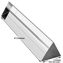 Crystal 6 inch Optical Glass Triangular Prism Spectrum Physics Photo 150mm 2024 - buy cheap