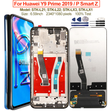 Tela de substituição para huawei, para os modelos p smart z, STK-LX1 y9 prime, 2019, l22, lx3 2024 - compre barato
