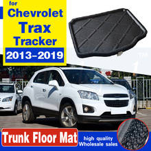 Аксессуары для Chevrolet модель Holden Trax Tracker 2013-2019, задний багажник, коврик для багажника, подкладка, напольный ковер 2014, 2015, 2016, 2017 2024 - купить недорого