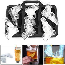 DIY Ice Cube Mold Gun Shape Ice Cube Tray Fruit Ice Cream Maker 2024 - buy cheap