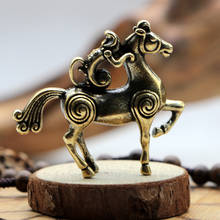 Cobre macaco cavalo chaveiro pingente de bronze metal animal chaveiros ornamentos chaveiros chaveiro titular promoção para uma posição mais alta 2024 - compre barato