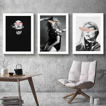 Abstract Black White Poster Vintage Canvas Painting Women Figure Art Print Fashion Wall Picture Modern For Living Room Home Deco 2024 - buy cheap