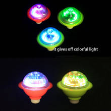 Luminous Toys UFO Gyros Blade Battle Whipping Top Gyroscope Scopperil Lighting Plastic Glow in the Dark 0 2024 - buy cheap