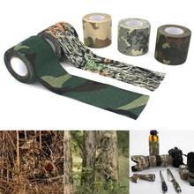 4.5*500cm hunting Camouflage Tape Bandage Wrap Rifle Gun Hunting Waterproof Adhesive Camo Stealth Tape Outdoor Camo Bandage 2024 - buy cheap