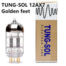 TUNG-SOL 12AX7 (ECC83) вакуумная трубка Золотая ножка оригинальная точность подходящая Подлинная Россия 2024 - купить недорого