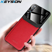 Keysion-capa protetora para smartphone, proteção anti-choque para telefone inteligente, feita em couro, para xiaomi vários modelos 2024 - compre barato