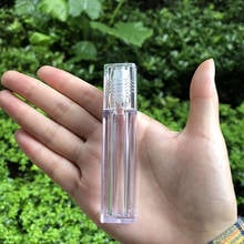 6.5ml Roll on Lip gloss Bottle Cosmetic Lipgloss Containers Lip Oil Refillable Bottle Lipstick Clear Cap Tube Makeup Accessories 2024 - buy cheap