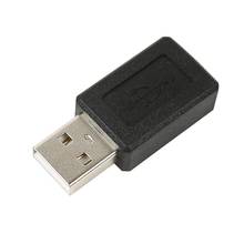 Переходник с USB 2,0 типа А на Mini 5pin USB B типа 5pin мама черный цвет оптовая продажа 500 шт./лот 2024 - купить недорого