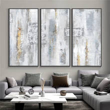 Abstract Gray Wall Art Picture Poster Nordic Canvas Print Painting Contemporary Landscape Decoration For Home Decor Frameless 2024 - buy cheap