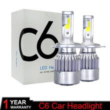 H4 H7 Led H11 H1 9005 9006 H3 H8 H9 COB LED Headlight 72W 8000LM Car LED Headlights Bulb Fog Light 3000 Gold 4300K 6000K 12V 2024 - buy cheap