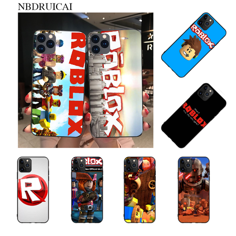 Nbdruicai Games Roblox Logo Coque Shell Phone Case For Iphone 11 Pro Xs Max 8 7 6 6s Plus X 5s Se Xr Case Buy Cheap In An Online Store With - iphone games roblox