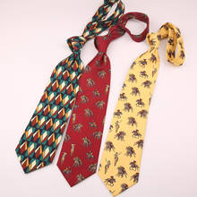 Groom Tie For Men Ties 9cm Formal Mens Neck Ties Fashion Printed Neckties Gravata Bowtie Man's Wedding Ties Shirt Accessories 2024 - buy cheap