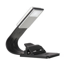 Flexible Clip On LED Booklight Night Light USB Rechargeable LED Reading Book Light For eBook Readers 2024 - buy cheap