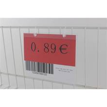 150*120mm 50 Pcs Supermarket Pop Shelf Hook Label Holder Price Tag Sign Ticket Case Hanger Label Frame 2024 - buy cheap