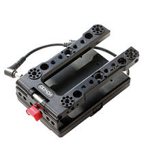 Hontoo fx6 v-lock v montagem placa de bateria sistema de alimentação para sony PXW-FX6 filme câmera vs tilta 2024 - compre barato