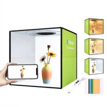 PULUZ light box Mini Foldable Photo Studio Box Photography LED 30cm Lightbox Studio Shooting Tent Box kit & 6 Color Backdrops 2024 - buy cheap