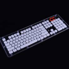 104 Keys Layout Low Profile Keycaps Backlit Crystal Edge for Mechanical Keyboard 2024 - buy cheap