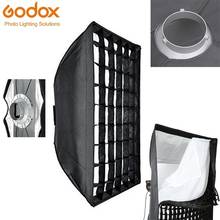 Godox-Softbox Bowens para estudio, montaje con rejilla, 80X120cm, 31,5 "X 47,24" 2024 - compra barato