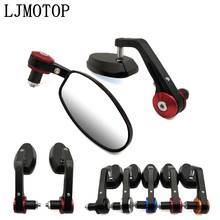 Universal Motorcycl Handle Bar End Rearview mirror 7/8" For DUCATI 750 Monster/750 Monster Dark 900SS/900 Sport 2024 - buy cheap