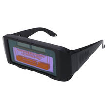 Solar escurecimento automático máscara de soldagem capacete olhos protetor óculos de soldagem soldador óculos de solda máscara de solda prática 2024 - compre barato