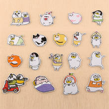 High-quality Cute animal duck Patches wholesale Cute Iron On Appliques For Kids Clothes Coat 3D Diy Accessories 2024 - buy cheap