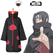 anime cosplay naruto costume Akatsuki cloak Windbreaker Accessories Uchiha Itachi Pain Halloween Cloak 2024 - buy cheap