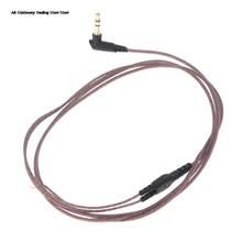 Cable de Audio de repuesto OFC Core, Conector de 3 polos de 3,5mm, Cable de auriculares para reparación, bricolaje, mantenimiento de auriculares 2024 - compra barato