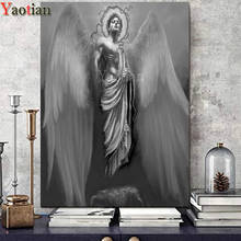 DIY Diamond Painting Angel wings diamond Cross Stitch kits Mosaic Daimond Painting sale Full Square round drill home Decor 2024 - buy cheap