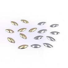 50pcs  Brass Salmon Fishing Spoon Blanks Bass Pike Lure Baits Unpainted 2024 - buy cheap