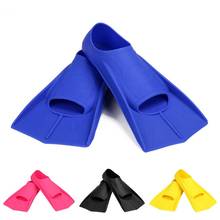 1 Pair Swimming Flippers Diving Snorkeling Surfing Swim Soft Silicone Foot Fins Outdoor Sports Accessories 2024 - buy cheap