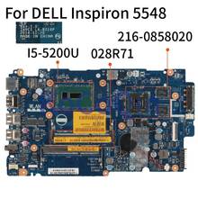 For DELL Inspiron 5547 5447 5448 5548 I5-5200U R7 M265 2GB Notebook Mainboard ZAVC1 LA-B016P 216-0858020 Laptop Motherboard DDR3 2024 - buy cheap