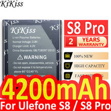 Batería de teléfono móvil para Ulefone S8 / S8 Pro, batería de polímero de iones de litio recargable, 4200mAh, 5,3 pulgadas, MTK6737, MTK6580 2024 - compra barato