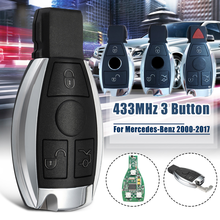 3 Buttons Car Keyless Smart Remote Key Fob 315Mhz/433Mhz BGA NEC Chip for Mercedes Benz A E S G CLK SLK ML Class Intelligent Key 2024 - buy cheap