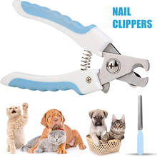 Pet prego clipper tesoura com arquivo de unhas pet cão gato unha toe garra clippers tesoura aparador grooming ferramentas pet suprimentos 2024 - compre barato