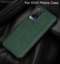 KAIBASSCE Fashion Luxury cross texture back shell phone case for Vivo S9 X60 X60Pro X60Pro Plus Cover Case Funda 2024 - buy cheap