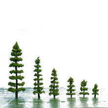 Modelo de árvore em escala arquitetônica, 500 peças, 3cm, para fábrica de montagem de cenas, trem ho 2024 - compre barato