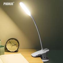 Flexible USB Rechargeable LED Foldable Desk Lamp Clip Eye Protection Long Life Book Table Lamp Led Light 3-Level Brightness 2024 - buy cheap