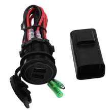 Cargador USB Dual con relé para motocicleta, para Kawasaki Versys 650, 1000, X300, X650, Ninja400, Ninja650 2024 - compra barato