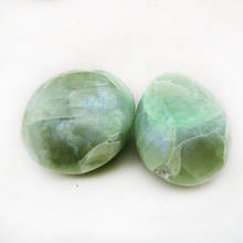 Редкий Натуральный зеленый лунный камень, полированный кварцевый кристалл, пальмовые каменные минералы, образец рейки, исцеляющий кристалл, домашний декор 2024 - купить недорого