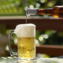 IBeer-Espumador de cerveza portátil 2 en 1, fácil de desmontar, para cerveza embotellada y cerveza enlatada, 1 unidad 2024 - compra barato