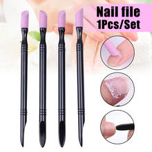 Double-End Pumice Stone Nail File Rods Cuticle Hangnails Remove Nail Manicure Tools Nail Polish Pen Nail File MPwell 2024 - buy cheap