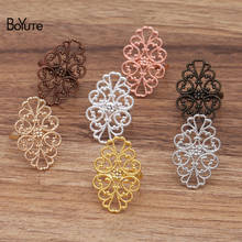 BoYuTe (20 Piececs/Lot) 20*30MM Metal Brass Filigree Ring Base Setting Handmade Diy Jewelry Materials Wholesale 2024 - buy cheap