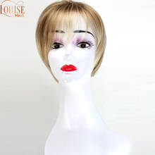 Louise Hair  Short Synthetic Hair Wigs for Women Wig Blonde 613 Natural Wigs Cosplay Wigs For White Women Wig With Bangs 2024 - buy cheap