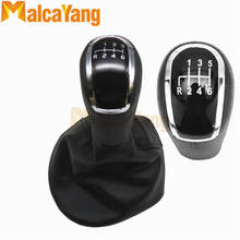 5 6 Speed MT Gear Shift Knob Gaiter Boot Cover For Mercedes Benz C-Class W203 S203 W202 BJ 93-01 For A-Class W168 97-04 2024 - buy cheap